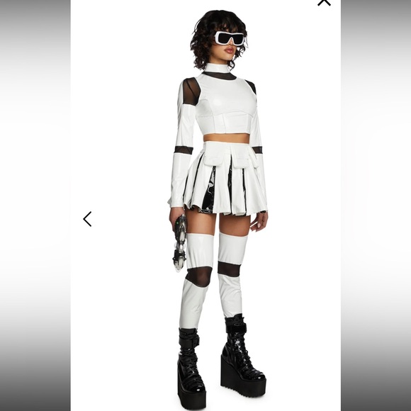 New Stormtrooper Costume Star Wars Medium by Dolls Kill - Picture 7 of 10